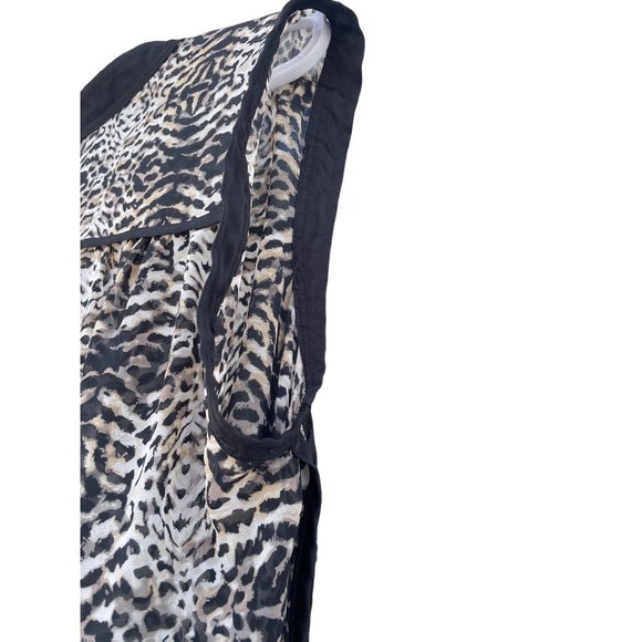A.N.A Women's petite XL Ana Animal Print flowy Top - Picture 8 of 9